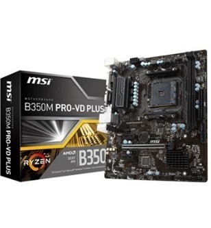 PLACA MSI B350M PRO VHD PLUS  SVL DDR4