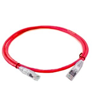 DIXON PATCH CORD CAT 6 LSZH 3M ROJO
